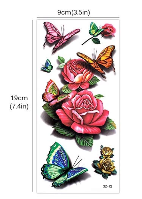 3D Tattoo Stickers Set - Sale! Sale! Sale!