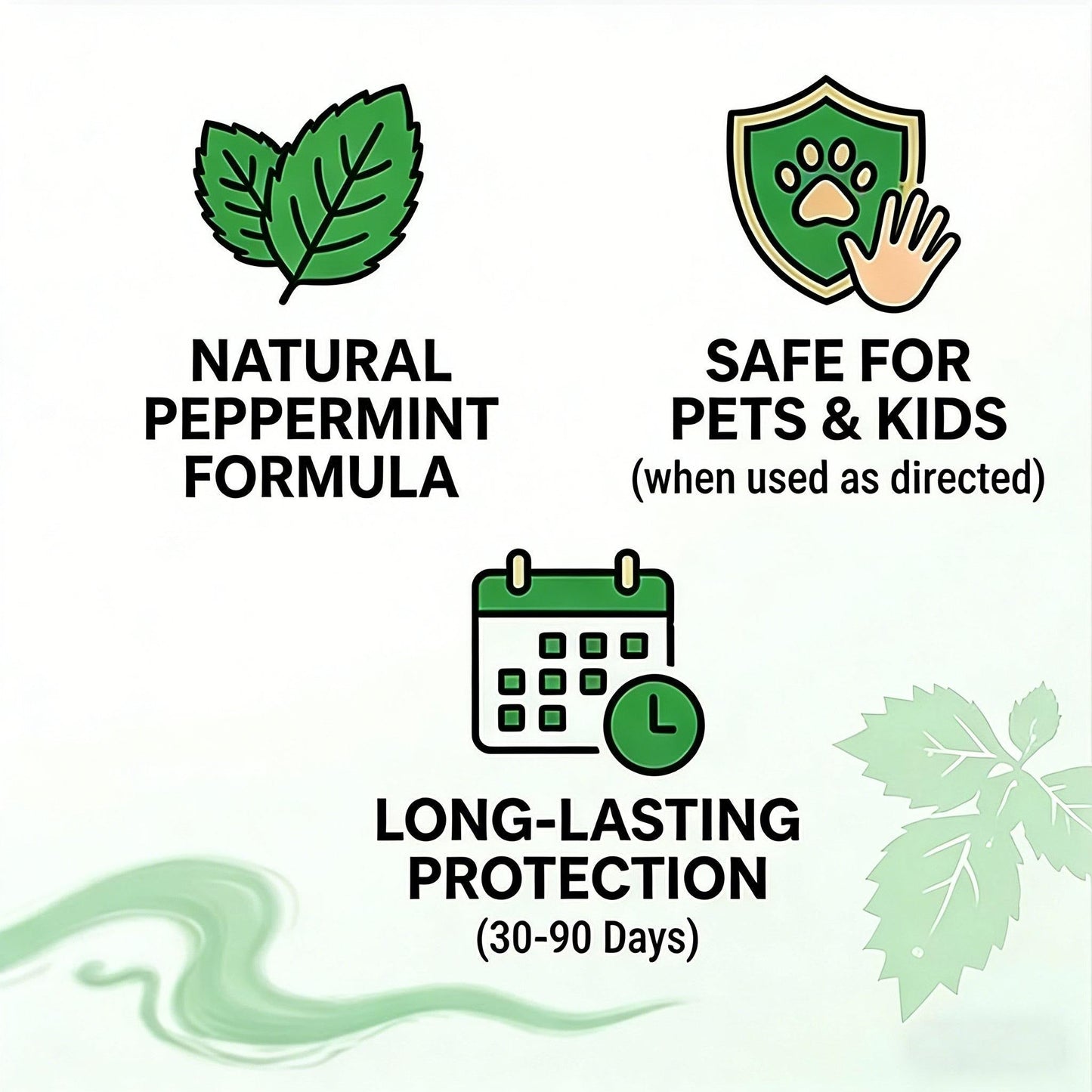 Limited Stock!!!RZXEA™ 🟢 Natural Peppermint Rodent Repellent Tablets – 10 Pack