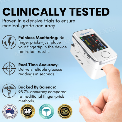 Glycenx™🎉🅻🅸🅼🅸🆃🅴🅳 🆃🅸🅼🅴 🅾🅵🅵🅴🆁🎉- 𝕤𝕒𝕧𝕖 𝕦𝕡 𝕥𝕠 - 60% 🅾🅵🅵 Precision Glucose Monitoring Device