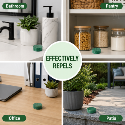 RZXEA™  Natural Peppermint Rodent Repellent Tablets for Home & Garage 🏡
