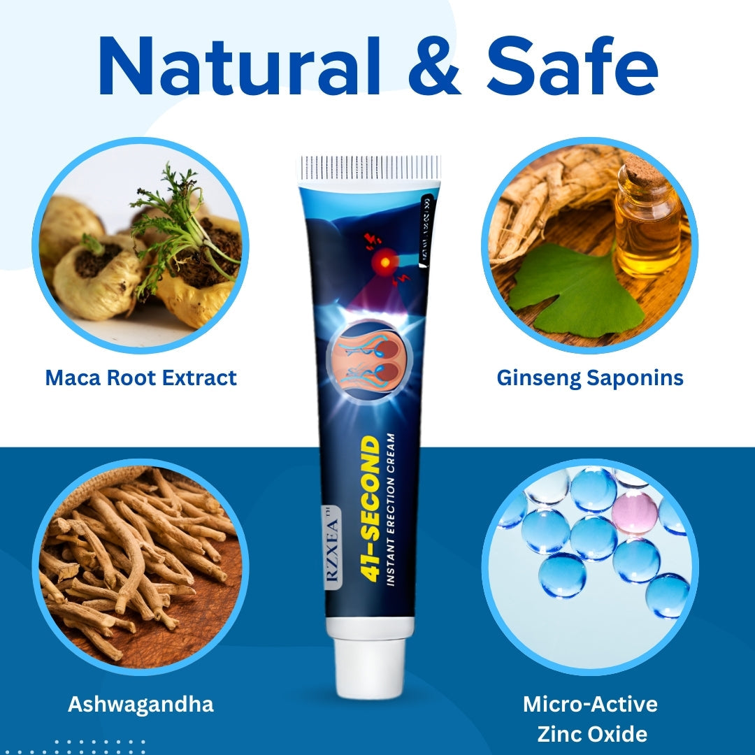 🏆RZXEA™ 41-Second Instant Erection Cream - 💪Reclaim Your Peak Confidence & Control ⚡
