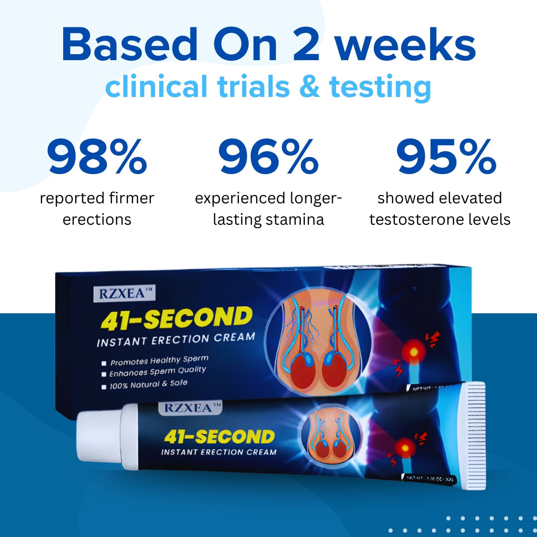 🏆⚡RZXEA™ 41-Second Instant Erection Cream -⏱️ Reclaim Your Peak Confidence & Control ⚡
