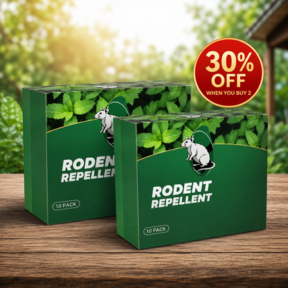 Limited Stock!!!RZXEA™ 🟢 Natural Peppermint Rodent Repellent Tablets – 10 Pack