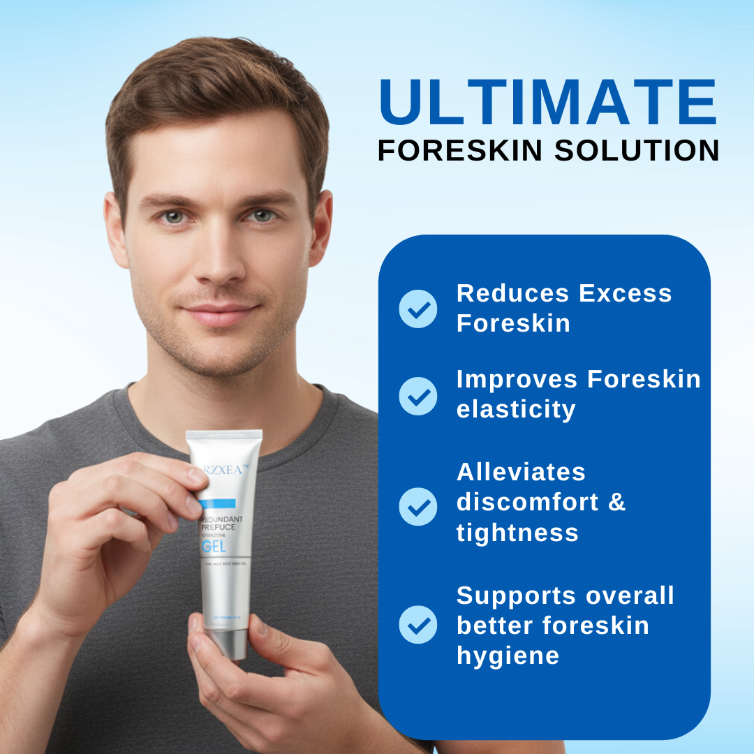 🏆RZXEA™ Redundant Prepuce Corrector Gel - ✨Advanced Hygiene & Aesthetic Care for Men 🛡️