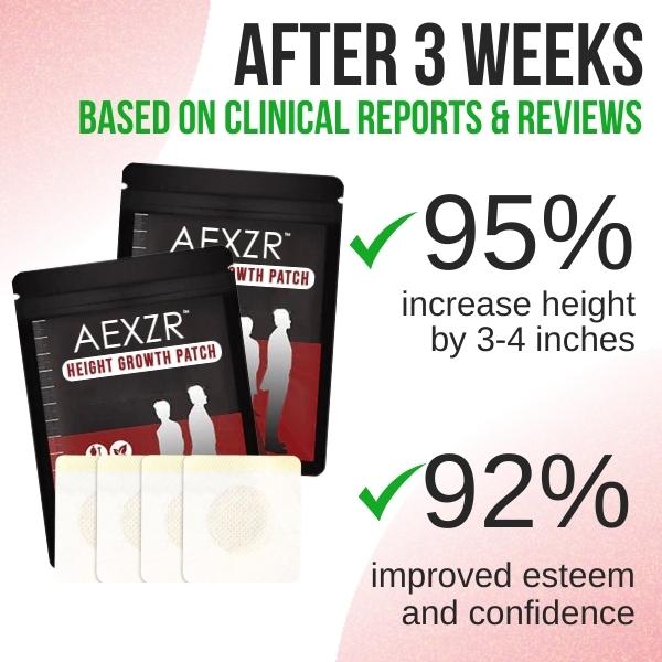 AEXZR™ Height Growth Patch - Supported by Medical Research 👨‍⚕️