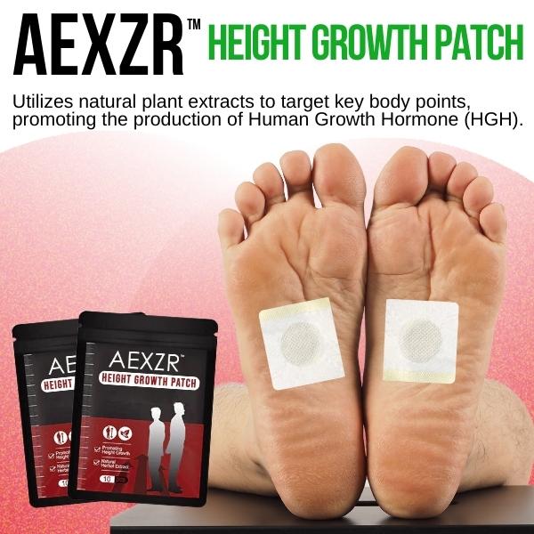 AEXZR™ Height Growth Patch - Supported by Medical Research 👨‍⚕️