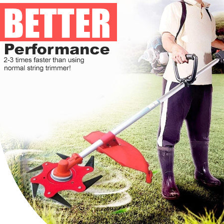 6 Steel Razors Trimmer Head